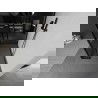 Mexen Kioto Duschwand Walk-in 100 x 70 x 40 cm, schwarzer Rahmen, schwarz - 800-100-070-221-70-70-040