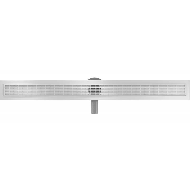 Mexen Flat 360° M33 360° Rotating Linear Drain 100 cm, Inox - 1033100-40