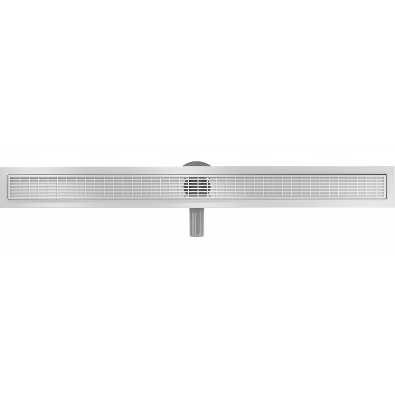 Mexen Flat 360° M33 drehbarer Rinnenablauf 100 cm, Inox - 1033100-40