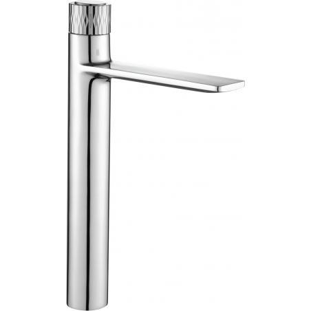 Mexen Zero+ high washbasin faucet, chrome - 71610-00