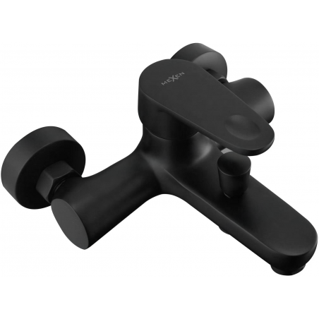 Mexen Kama grifo de bañera, negro - 72530-70