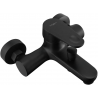 Mexen Kama grifo de bañera, negro - 72530-70