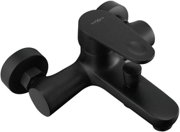 Mexen Kama grifo de bañera, negro - 72530-70