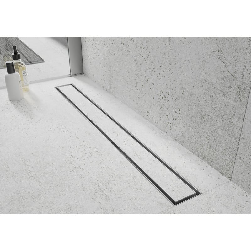 Mexen Flat M13 desagüe lineal 2 en 1 80 cm, inox - 1010080-15