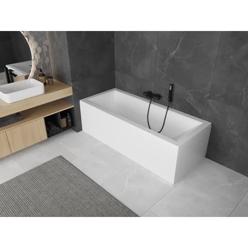 Mexen Uni Frontpanel 180 cm für rechteckige Badewanne, weiß - 55099-180