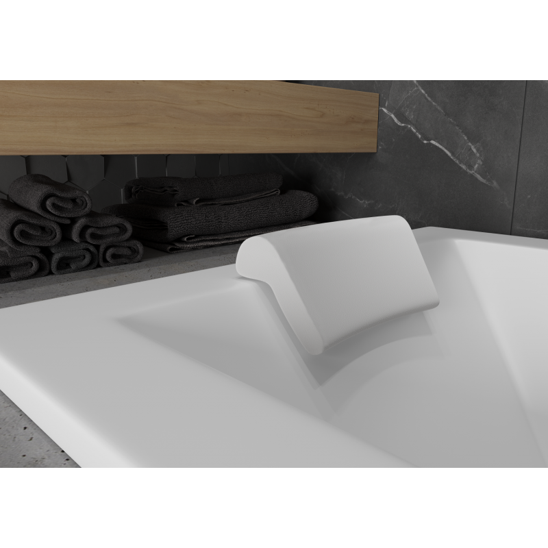 Mexen M10 μαξιλάρι μπάνιου, λευκό - 55010-00