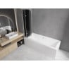 Mexen Felix badvouwscherm 3-vleugelig 120 x 140 cm, grafiet, chroom - 890-120-003-01-40