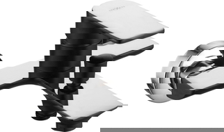 Mexen Alfa vannas jaucējkrāns, melns/hroms - 745730-71