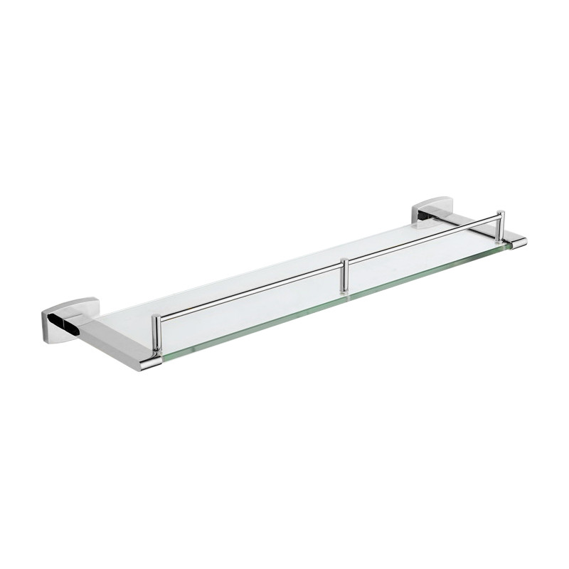 Mexen Zoja estante de vidrio colgante, cromo - 7019137-00
