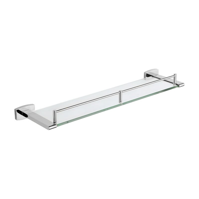 Mexen Zoja hanging glass shelf, chrome - 7019137-00