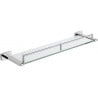 Mexen Zoja hanging glass shelf, chrome - 7019137-00