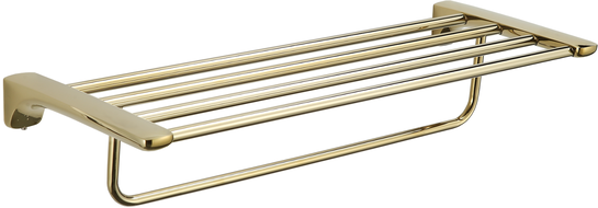 Mexen Lea repisa para toalla, dorado - 7026020-50