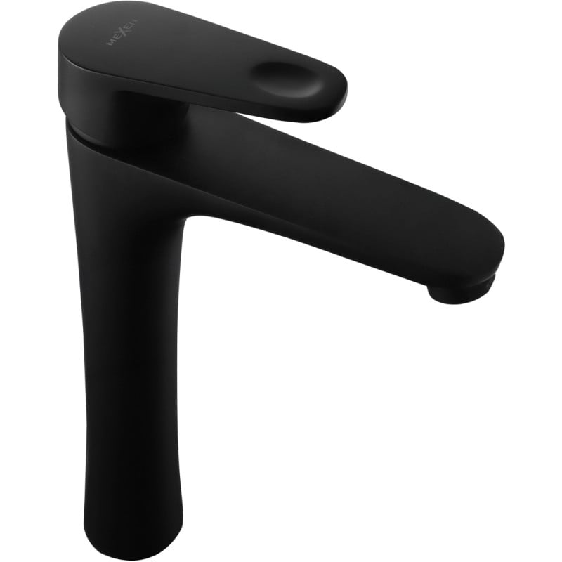 Mexen Kama grifo de lavabo alto, negro - 72510-70