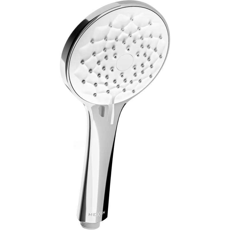Mexen R-74 3-funktsiooniline dušiotsik, kroom/valge - 79574-00