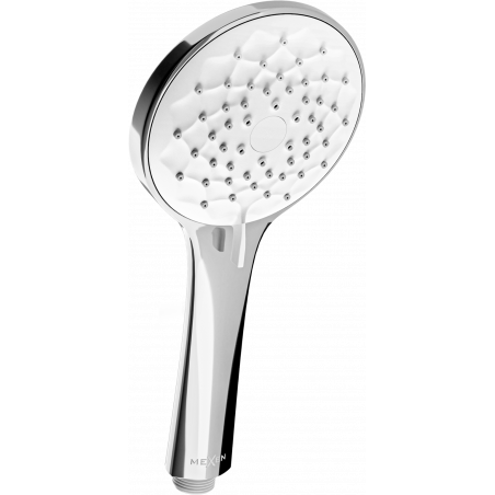Mexen R-74 douchekop met 3 functies, chroom/wit - 79574-00