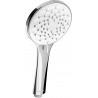 Mexen R-74 douchekop met 3 functies, chroom/wit - 79574-00