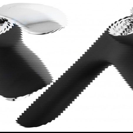 Mexen Lily rubinetto da lavabo, nero/cromo - 73600-17