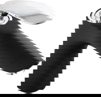 Mexen Lily robinet de lavabo, noir/chrome - 73600-17