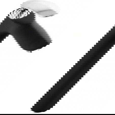 Mexen Lily batteria lavabo alta, nero/cromo - 73610-17