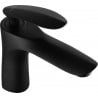Mexen Lily sink tap, black - 73600-70