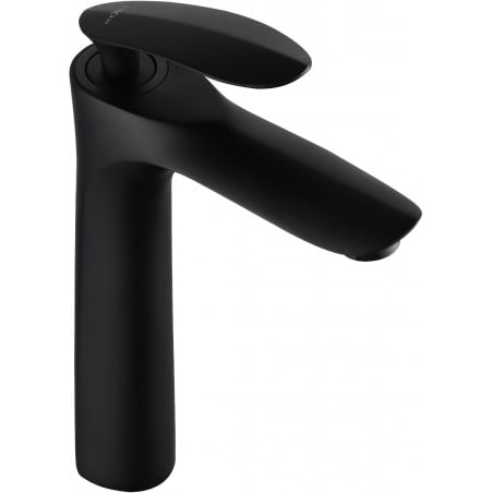 Mexen Lily grifo de lavabo alto, negro - 73610-70