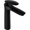 Mexen Lily high washbasin tap, black - 73610-70