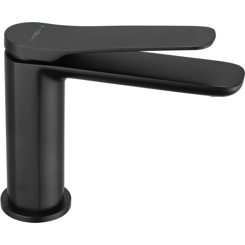 Mexen Largo washbasin faucet, black - 73700-70