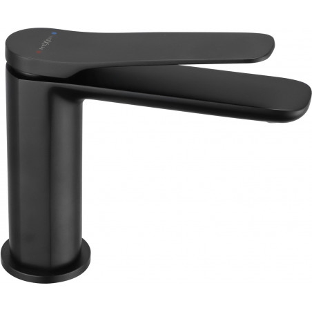 Mexen Largo washbasin faucet, black - 73700-70