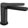 Mexen Largo washbasin faucet, black - 73700-70