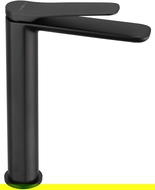 Mexen Largo robinet de lavabo haut, noir - 73710-70