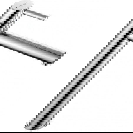 Mexen Elba héichem Kran fir d'Wäschbesen, Chrom - 74110-00