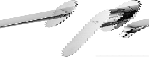 Mexen Dox verstoppten Wand-Waschbeckenkran, Chrom - 75215-00
