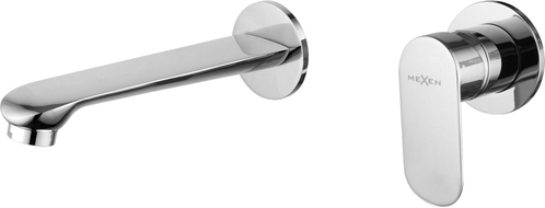 Mexen Dox wall-mounted sink faucet, chrome - 75215-00