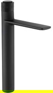 Mexen Zero+ rubinetto lavabo alto, nero - 71610-70