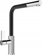 Mexen Flora grifo de cocina, cromo/negro moteado - 670401-08