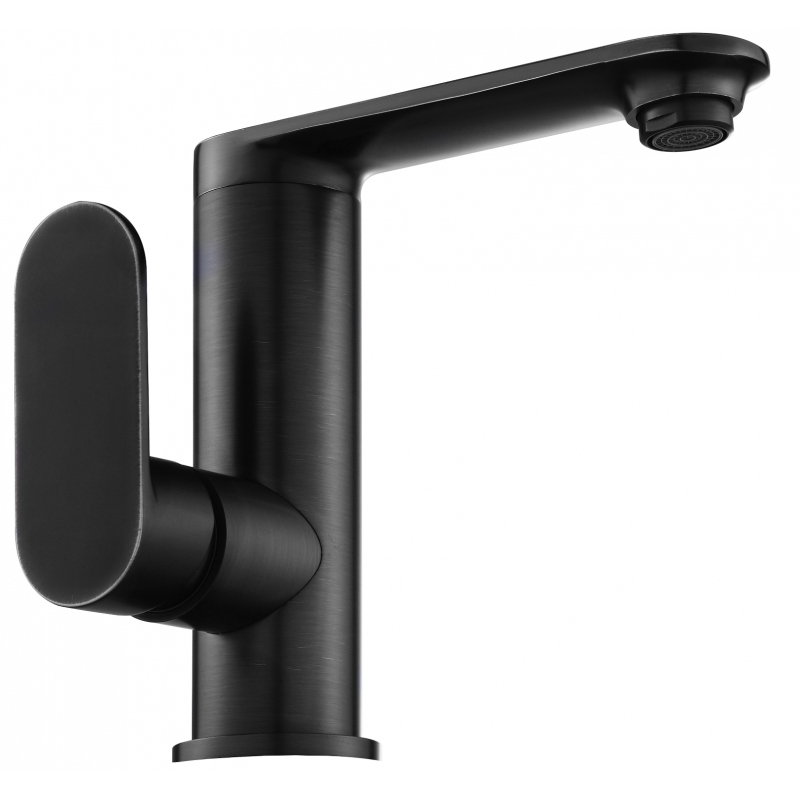 Mexen Milo basin tap side handle, black - 71305-70
