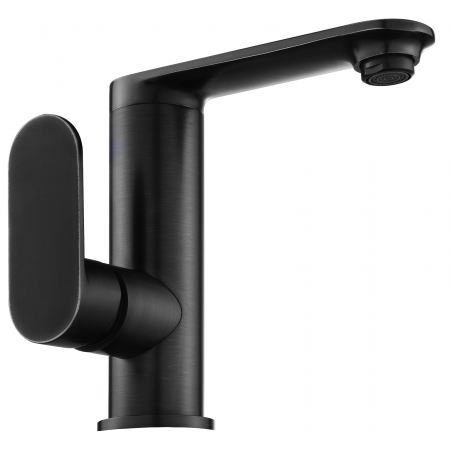 Mexen Milo basin tap side handle, black - 71305-70