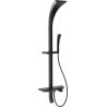 Mexen Sonic virsējā dušas komplekts ar lietus dušu un bateriju, melns - 78110-70