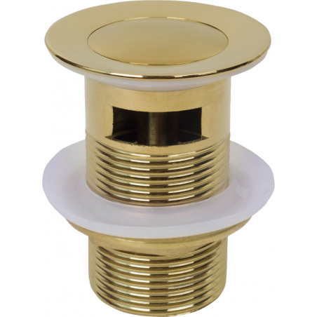 Mexen ralenti click-clack pequeno redondo com transbordo, dourado - 79925-50