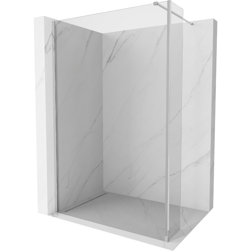 Mexen Kioto ścianka prysznicowa Walk-in 120 x 30 cm, transparent, chrom - 800-120-212-01-00-030