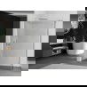 Mexen Kioto Duschwand Walk-in 90 x 40 cm, transparent, Chrom - 800-090-212-01-00-040