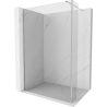 Mexen Kioto ścianka prysznicowa Walk-in 125 x 40 cm, transparent, chrom - 800-125-212-01-00-040