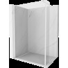 Mexen Kioto ścianka prysznicowa Walk-in 105 x 30 cm, transparent, biała - 800-105-212-20-00-030