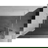 Mexen Kioto Walk-in-Duschwand 100 x 40 cm, transparent, weiß - 800-100-212-20-00-040