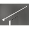 Mexen Kioto Duschwand Walk-in 120 x 40 cm, transparent, weiß - 800-120-212-20-00-040