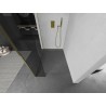 Mexen Kioto dušisein Walk-in 110 x 30 cm, läbipaistev, kuldne - 800-110-212-50-00-030