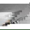 Mexen Cubik rechthoekig bad 150 x 70 cm met ombouw en 1-delige wand 70 cm, transparant, chroom - 550315070X9007010100