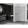 Mexen Kioto dušisein Walk-in 90 x 40 cm, läbipaistev, kuldne - 800-090-212-50-00-040