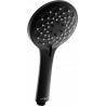 Mexen R-74 3-function shower handle, black - 79574-70