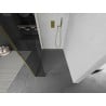 Mexen Kioto dušisein Walk-in 140 x 40 cm, läbipaistev, kuldne - 800-140-212-50-00-040